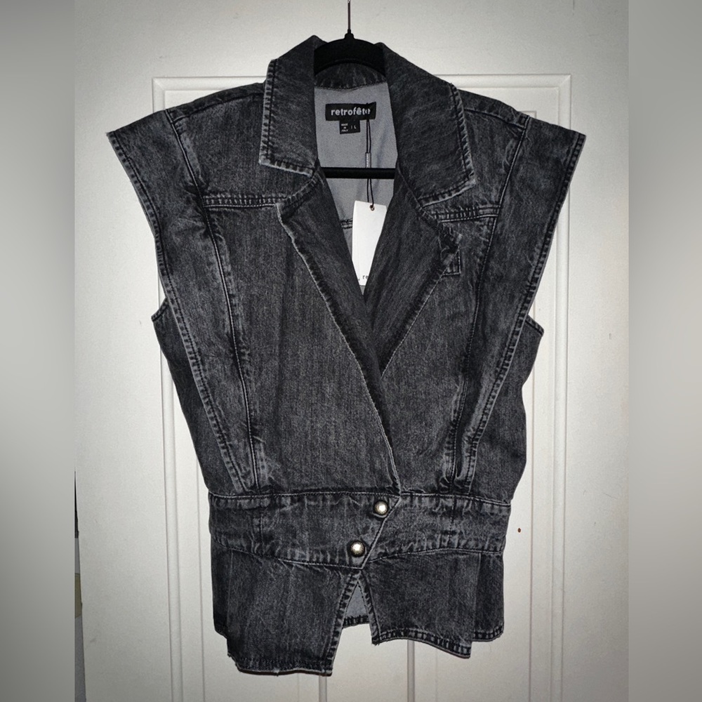 Retrofête Jackie Vest - Hermatite size L